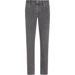 Jeans^Emporio Armani J06 Slim-fit Jeans Grå