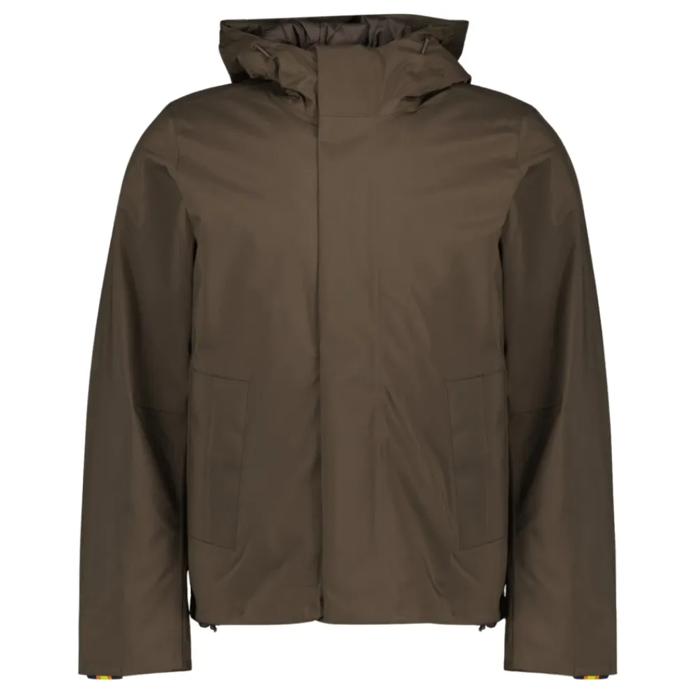 Regntøj^K-Way Jacken Bonded Padded Jacket Brun