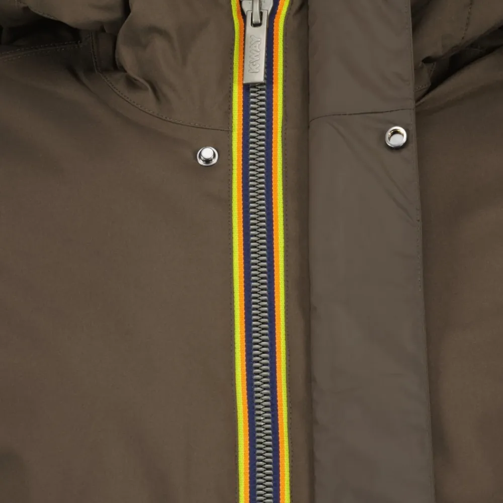Regntøj^K-Way Jacken Bonded Padded Jacket Brun