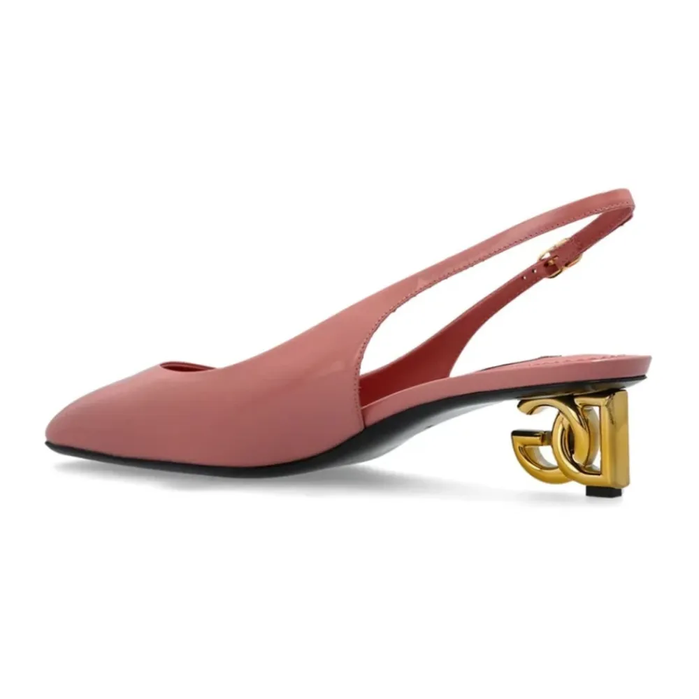Pumps|Stiletter<Dolce & Gabbana Jackie Slingback Pumps Pink