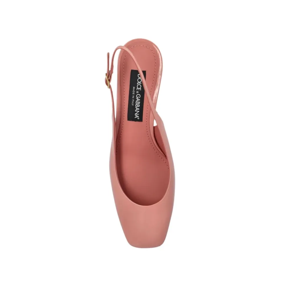 Pumps|Stiletter<Dolce & Gabbana Jackie Slingback Pumps Pink