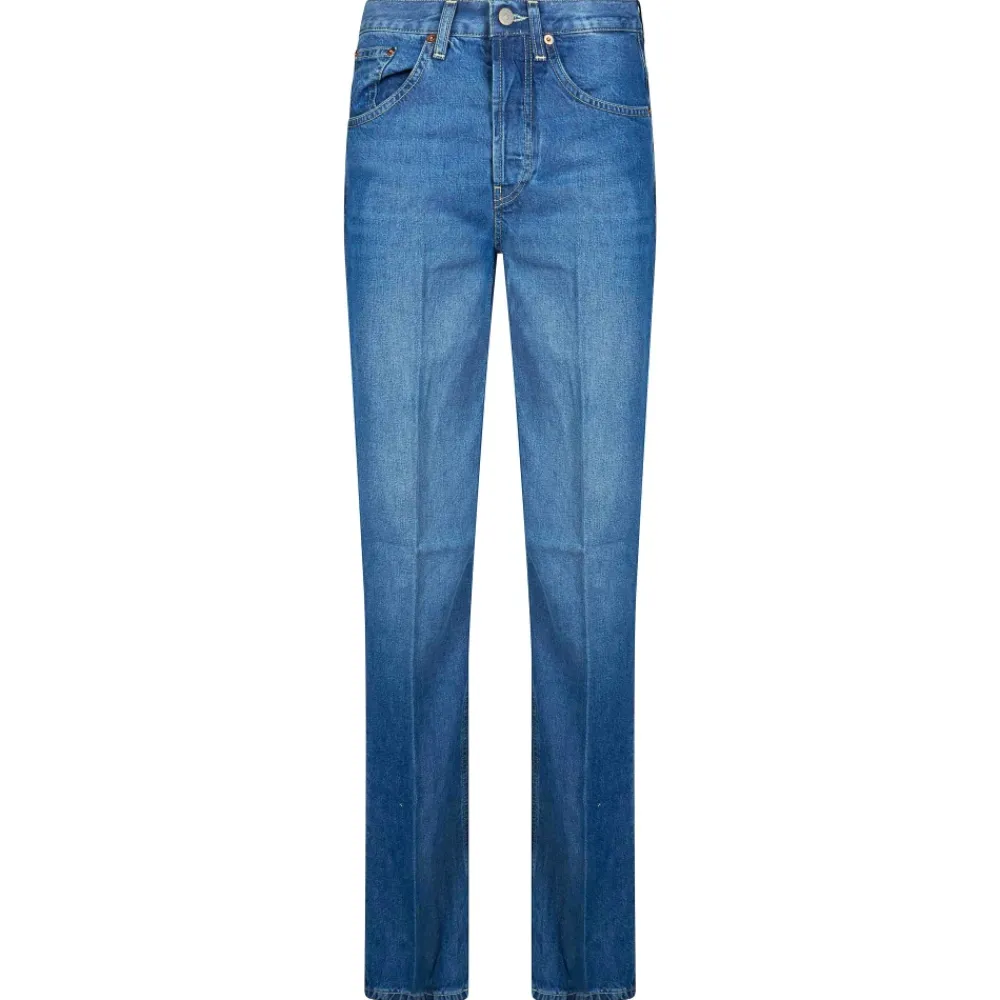 Jeans^Dondup Jacklyn Wide-leg Jeans Blå