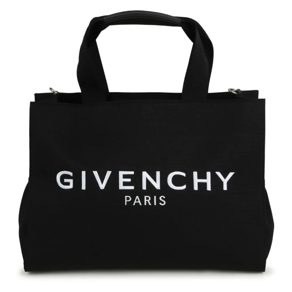 Tasker<Givenchy Jacquard Pusletaske Sort