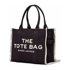 Indkøbstasker^Marc Jacobs Jacquard Stor Tote Taske Sort