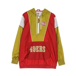 Skaljakker^Mitchell & Ness jakke Rød