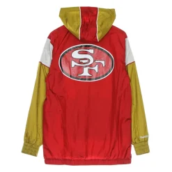 Skaljakker^Mitchell & Ness jakke Rød
