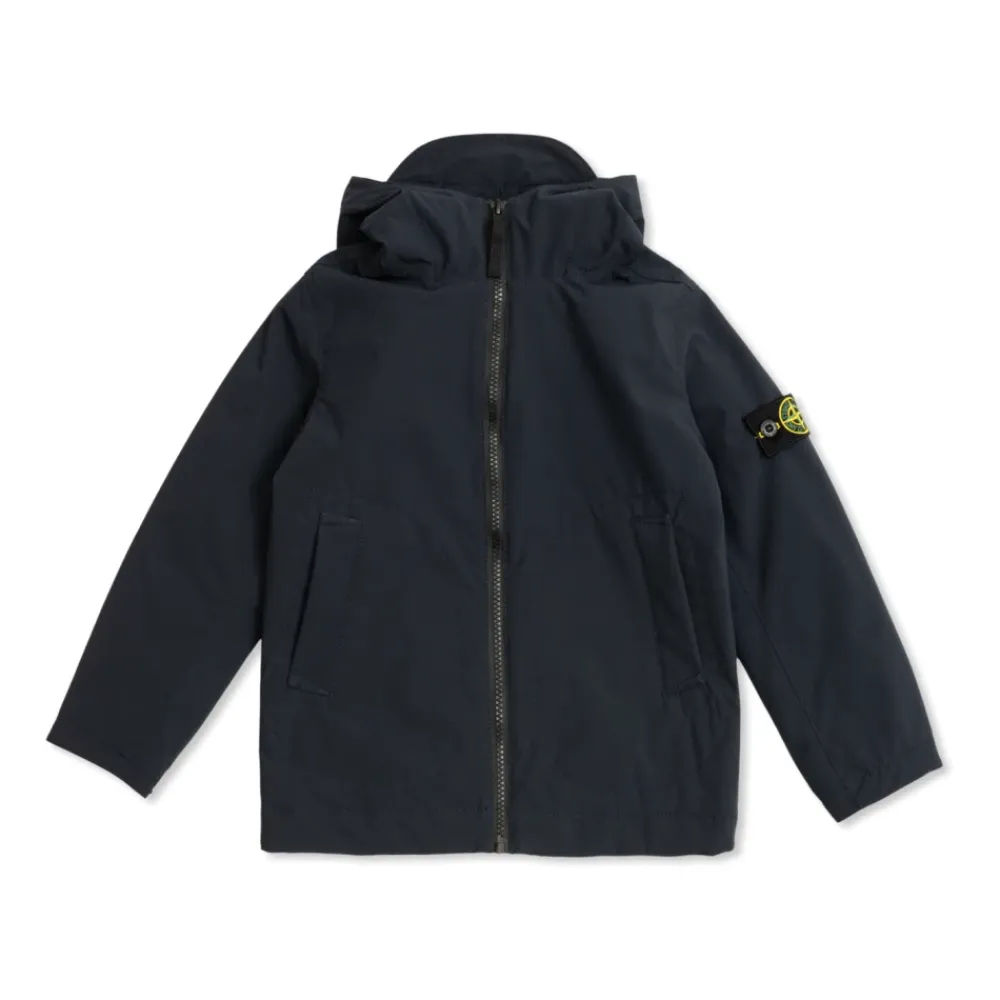 Jakker^Stone Island Jakke med hætte Blå