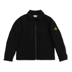 Jakker<Stone Island Jakke med logo Sort