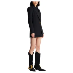 Jakker<Balmain Jakke med snøreliv og 2 knapper Sort