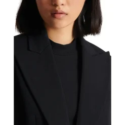 Jakker<Balmain Jakke med snøreliv og 2 knapper Sort