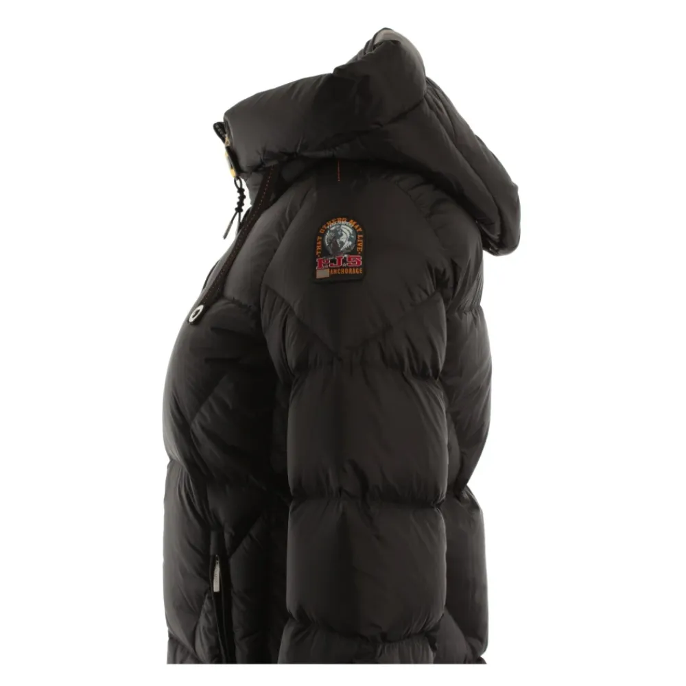 Frakker^Parajumpers Janet Hooded Down Jacket Sort