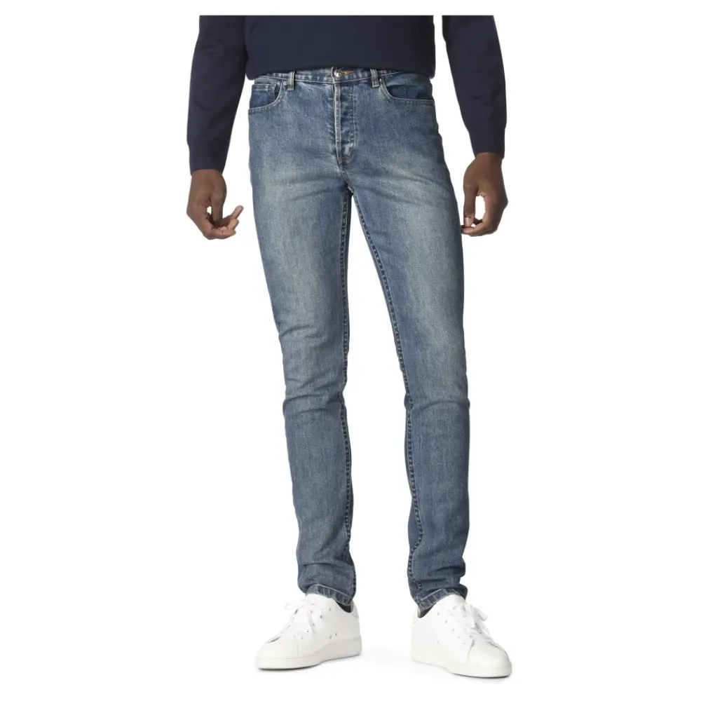 Jeans<A.P.C. Japansk Denim Slim-fit Jeans Blå