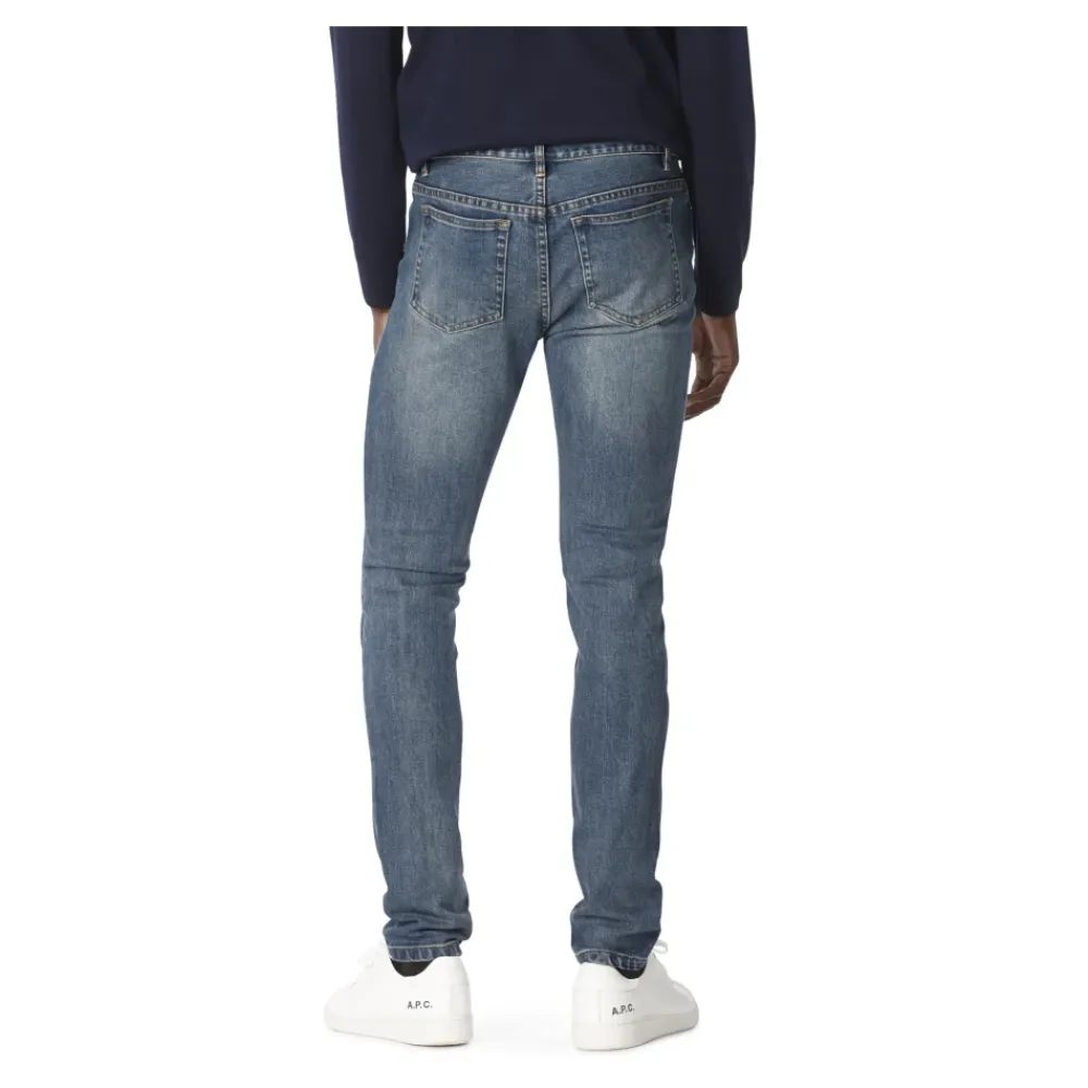 Jeans<A.P.C. Japansk Denim Slim-fit Jeans Blå