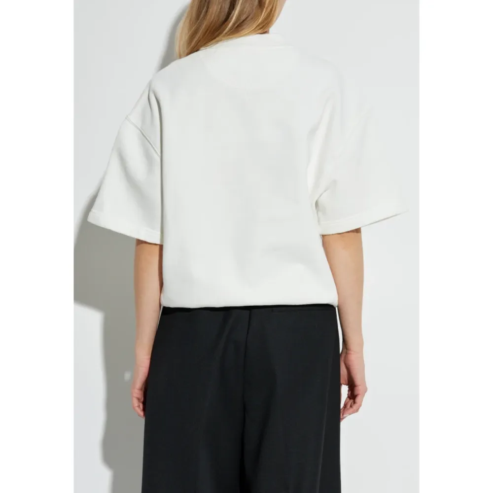T-Shirts^Anine Bing Jay Kortærmet T-shirt Hvid