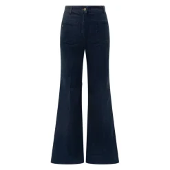 Jeans<Victoria Beckham Jeans Alina Blå