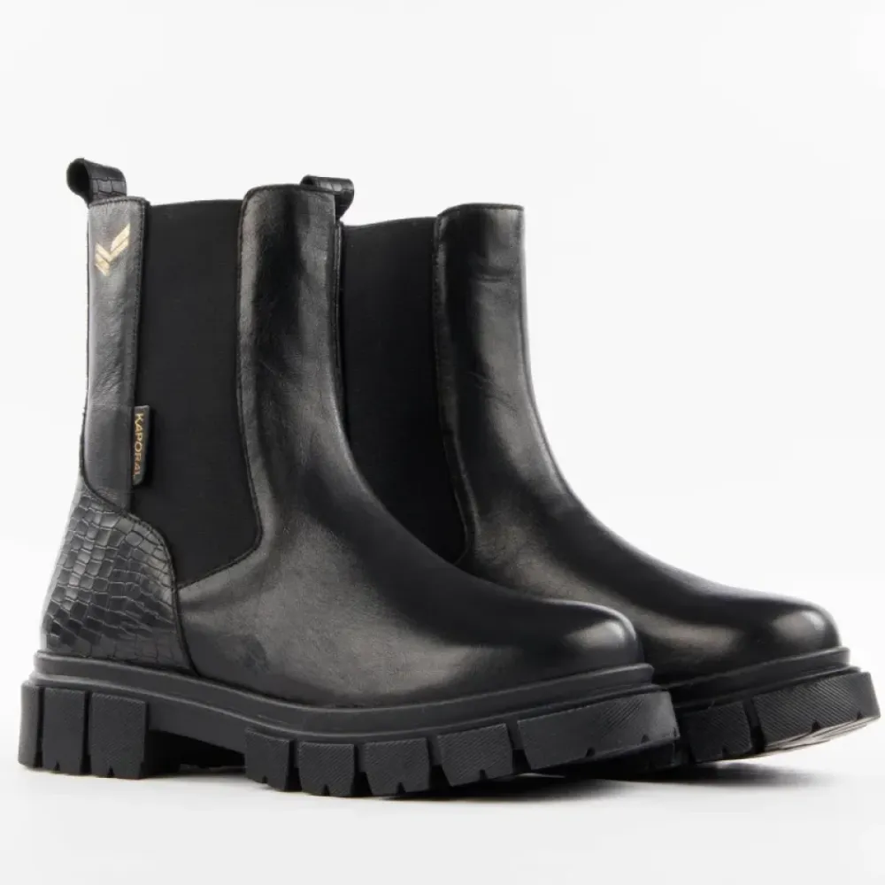 Chelsea Boots^Kaporal Jelly Bottine Sort