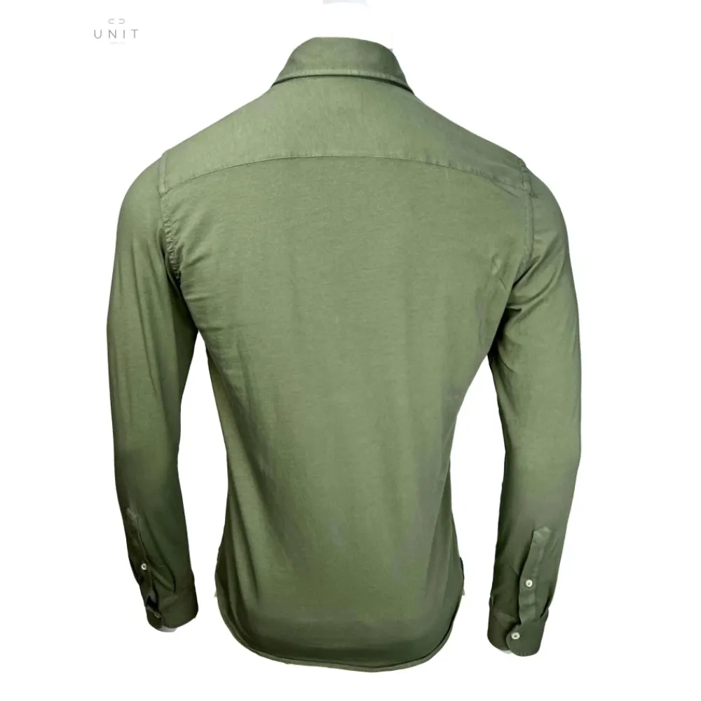 Skjorter^Sonrisa Jersey Skjorte Oliv Grøn