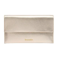 Clutch^Braccialini Jinny Læder Sachet Gul