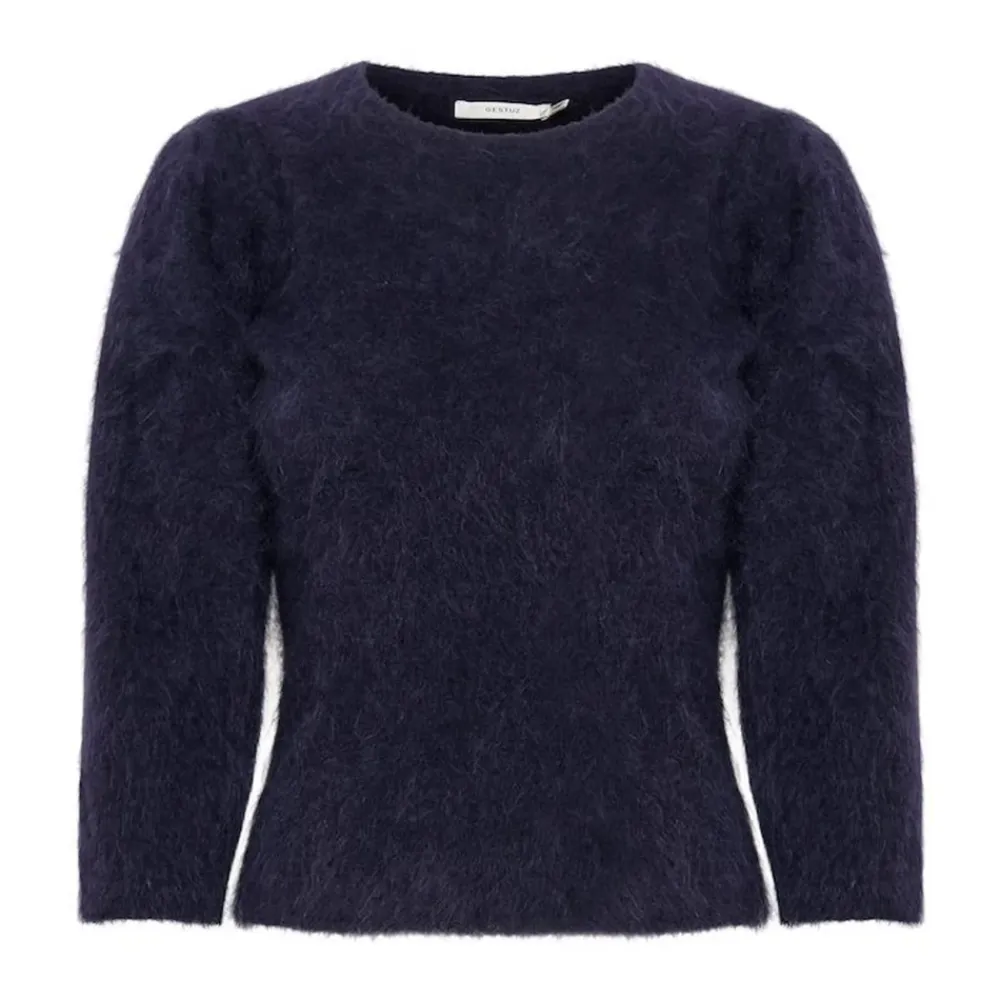 Striktrøjer & Sweatere^Gestuz Jisa Mohair Sweater Blå