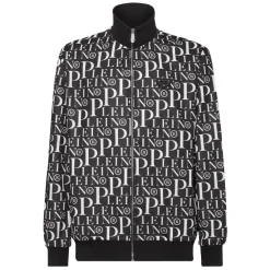 Trøjer^Philipp Plein Jogging Jacket LS Sort