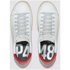 Sneakers<P448 John Sneaker Hvid