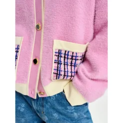 Jakker<Essentiel Antwerp JOILU Strikjakke Pink
