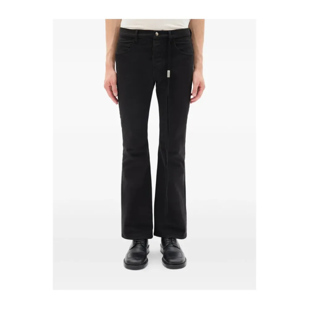 Jeans<Ann Demeulemeester Jonas 5 Pocket Bootcut Jeans Sort