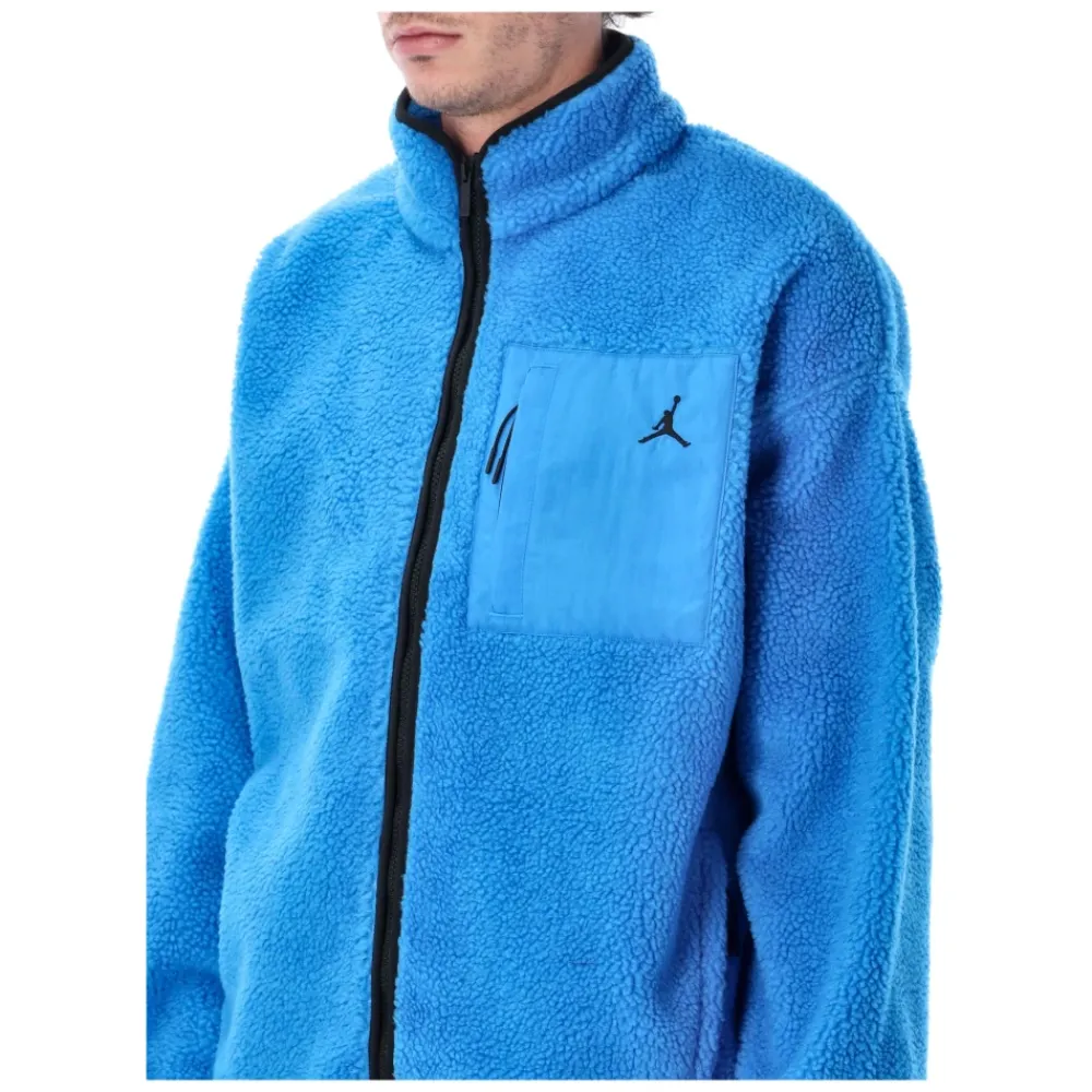 Træningsjakker<Nike Jordan Flight Sherpa Jakke Blå