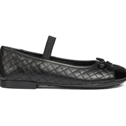 Ballerinasko<Geox Jr plie sko Sort