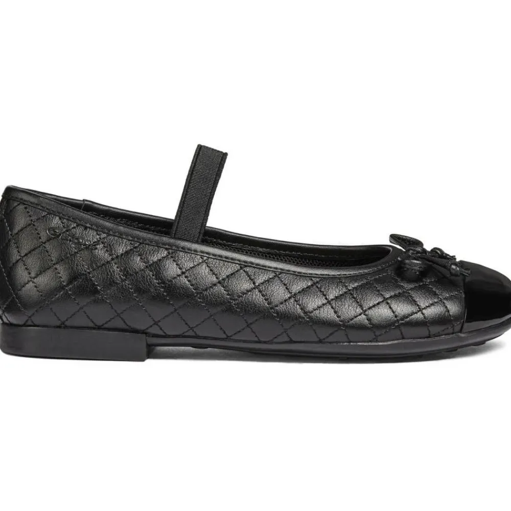 Ballerinasko<Geox Jr plie sko Sort