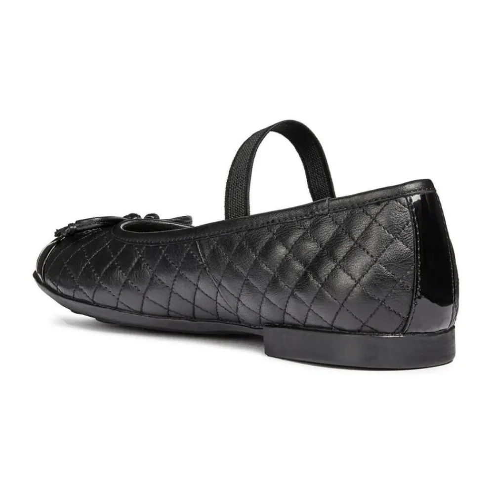 Ballerinasko<Geox Jr plie sko Sort