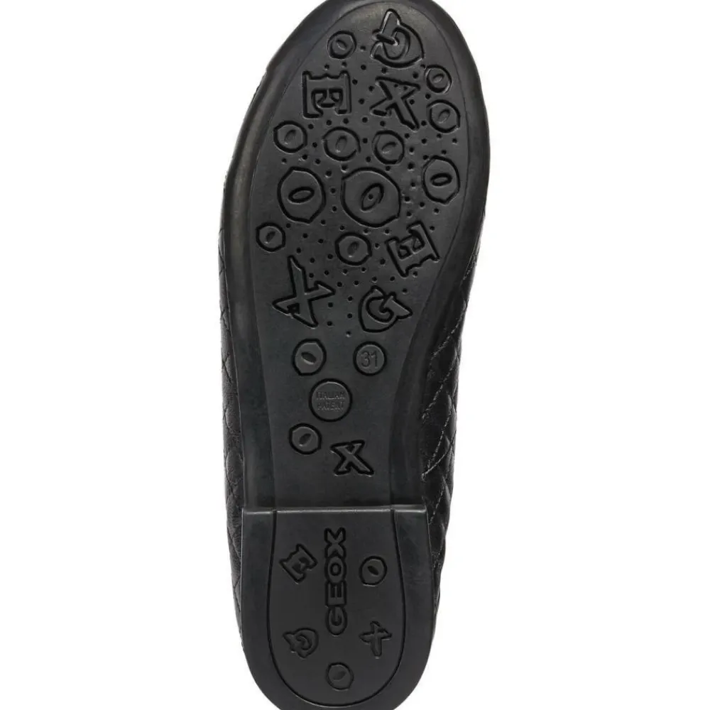 Ballerinasko<Geox Jr plie sko Sort