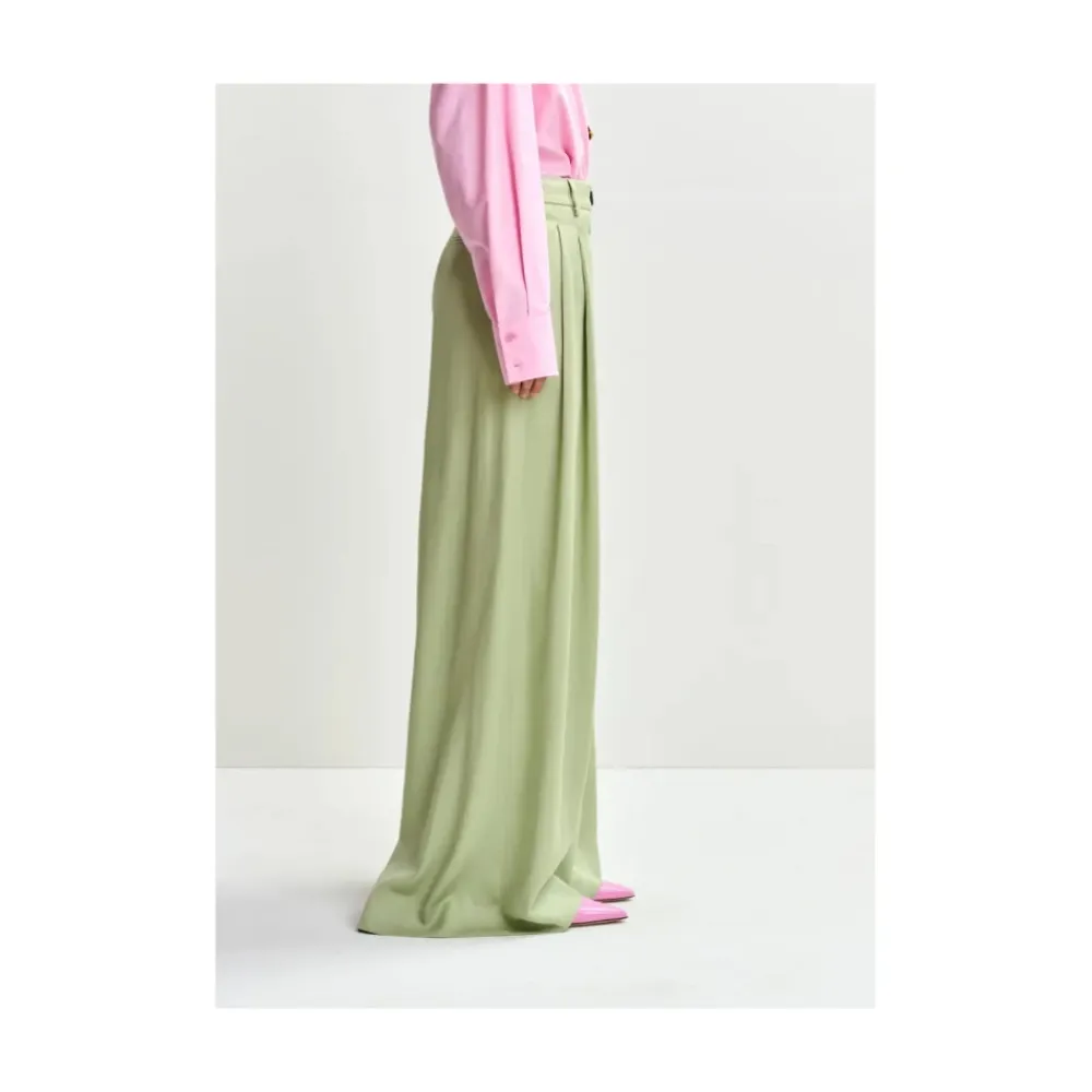 Bukser<Essentiel Antwerp JUSTICIA Trousers Grøn