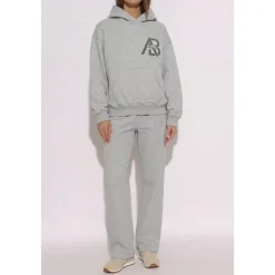 Bukser<Anine Bing Kacey Sweatpants Grå