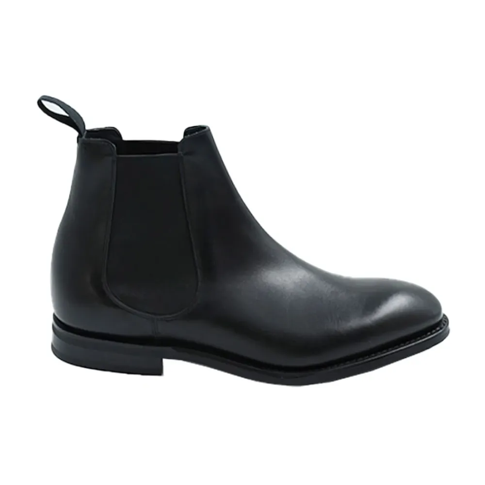 Chelsea Boots^Church's Kalveskinds Chelsea Støvle Sort