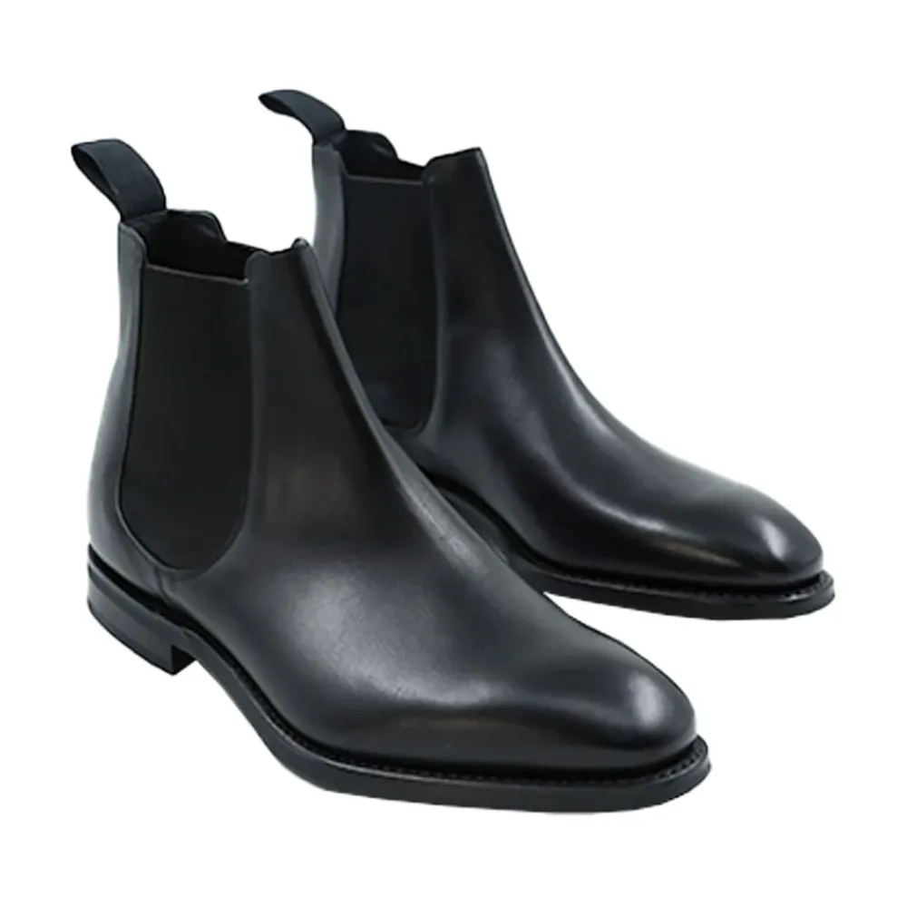 Chelsea Boots^Church's Kalveskinds Chelsea Støvle Sort