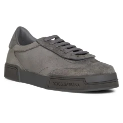 Sneakers<Dolce & Gabbana Kalveskinds Sneakers Grå