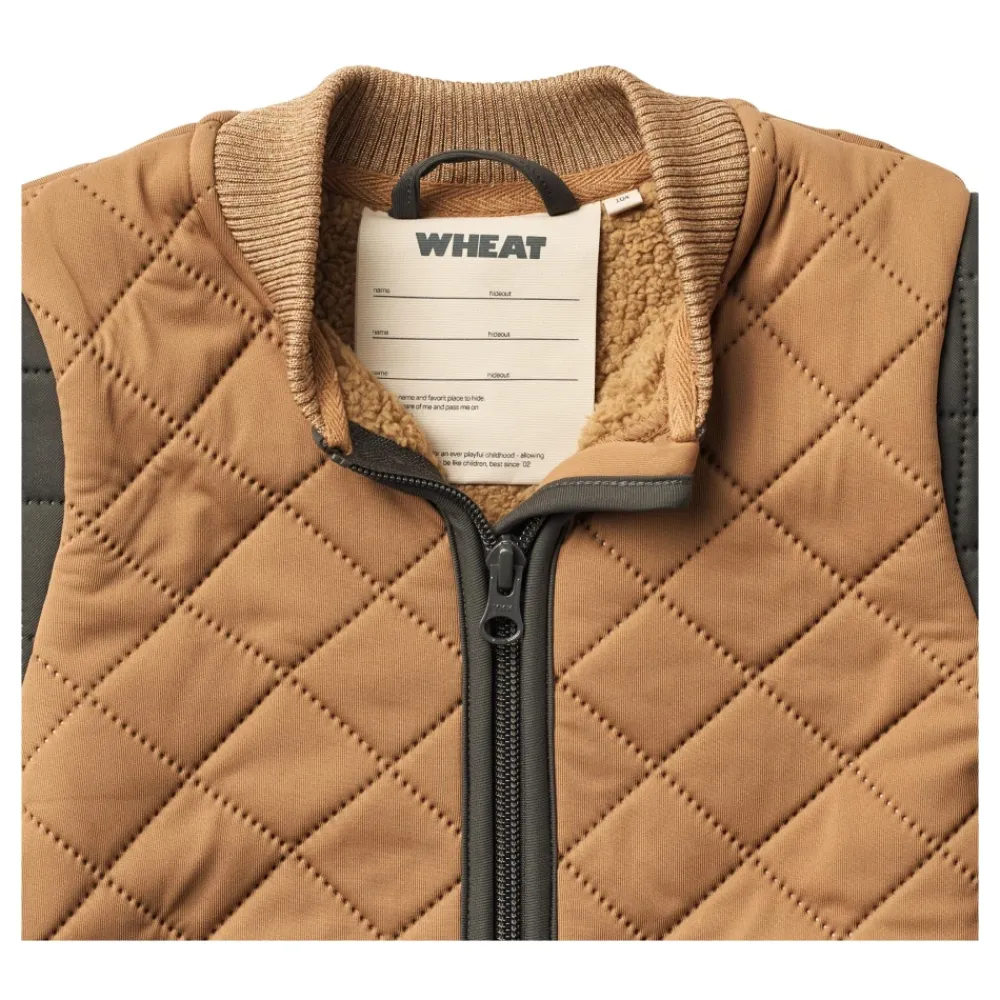 Jakker<Wheat Karamel Thermo Jakke Wulf Multifarvet