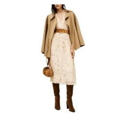 Kjoler<Ba&Sh Karla Kjole Chic Fluid Beige Gul