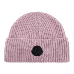 Huer & Kasketter^Moncler Kasket med logo patch Lilla
