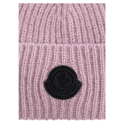 Huer & Kasketter^Moncler Kasket med logo patch Lilla