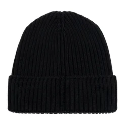 Huer & Kasketter^Moncler Kasket med logo patch Sort