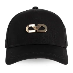 Huer & Kasketter<Emporio Armani Kasket med skygge Sort