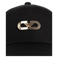 Huer & Kasketter<Emporio Armani Kasket med skygge Sort