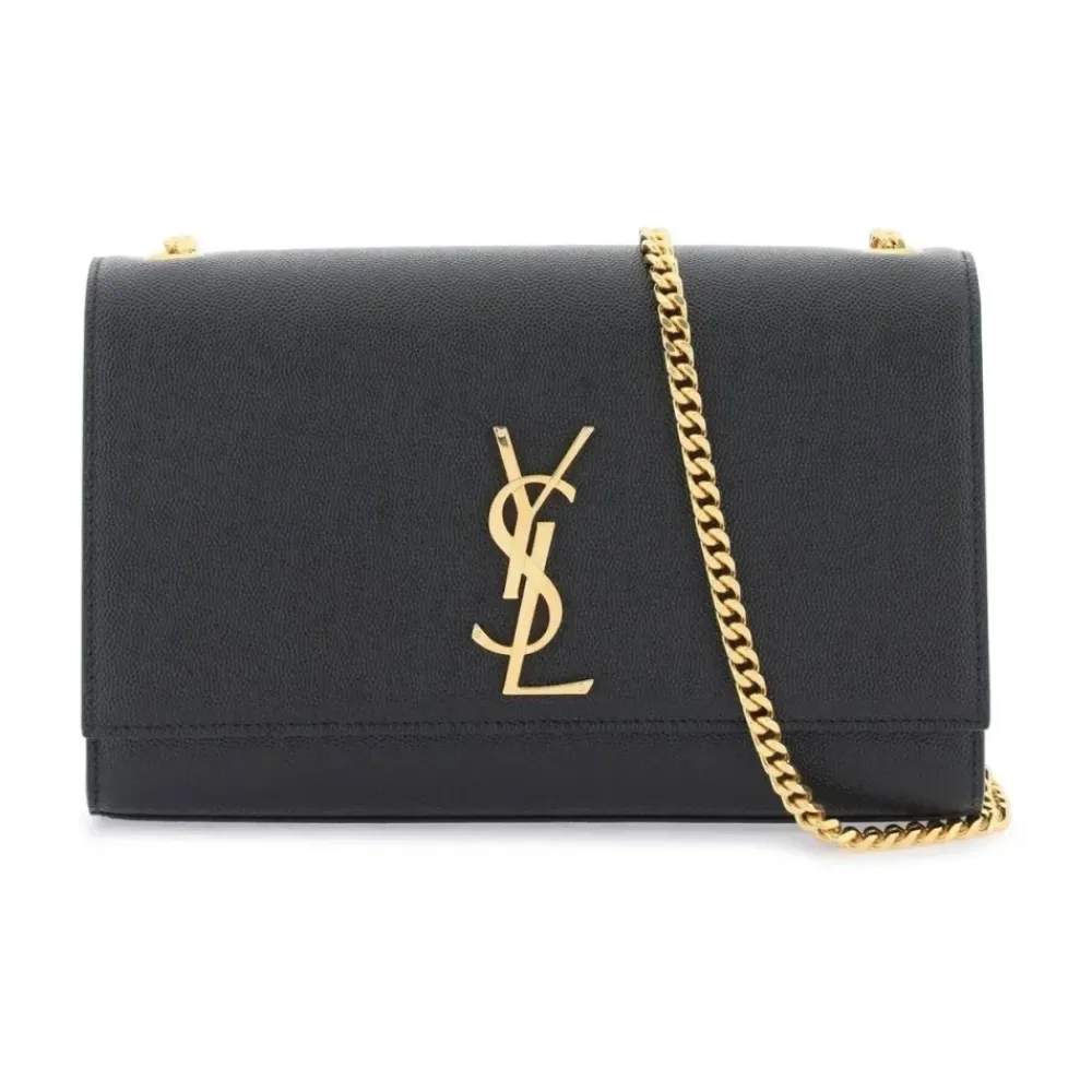 Skuldertasker<Saint Laurent Kate Skuldertaske Sort