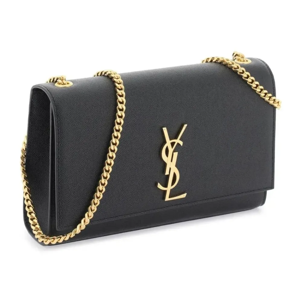 Skuldertasker<Saint Laurent Kate Skuldertaske Sort