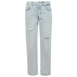 Jeans^Anine Bing Kate Straight Leg Jeans Blå