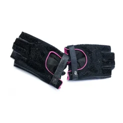 Handsker|Handsker<Karl Lagerfeld K/Autograph Rhinestone Fingerless Gloves Sort