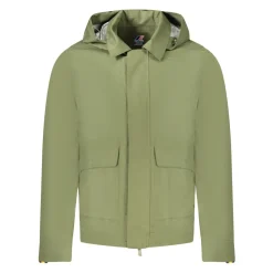 Regntøj<K-Way Kaya Linen Blend Jacket Grøn