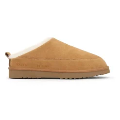 Hjemmesko^Kazar Studio Lysee flip-flops med fåreuld Brun